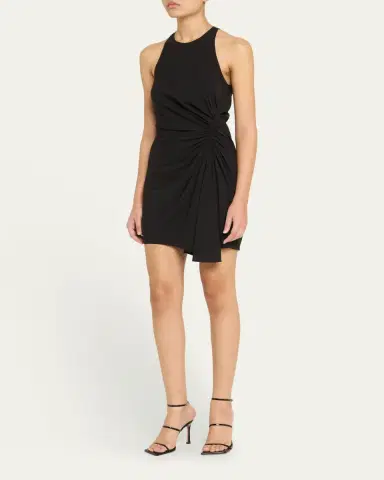 A.L.C. Rue Sleeveless Ruched Mini Dress | Thumbnail 4 A.L.C. Rue Sleeveless Ruched Mini Dress | Thumbnail 4