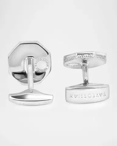Tateossian Men's Mother-Of-Pearl London Eye Cufflinks with Diamonds | Thumbnail 5 Tateossian Men's Mother-Of-Pearl London Eye Cufflinks with Diamonds | Thumbnail 5