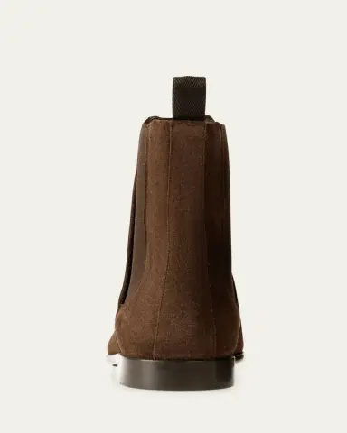 Ferragamo Men's Angle Suede Chelsea Boots | Thumbnail 2 Ferragamo Men's Angle Suede Chelsea Boots | Thumbnail 2