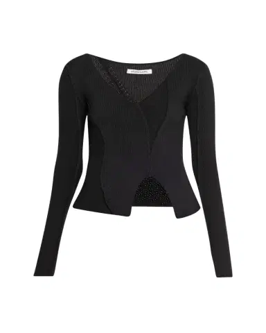Aisling Camps Eddy V-Neck Exposed Seam Sweater | Thumbnail 1