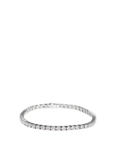 Kendall Row 14K White Gold Lab Grown Diamond Tennis Bracelet, 7"L, 7.00tcw | Thumbnail 1 Kendall Row 14K White Gold Lab Grown Diamond Tennis Bracelet, 7"L, 7.00tcw | Thumbnail 1