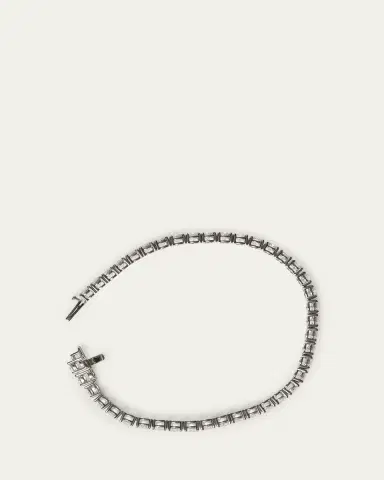Kendall Row 14K White Gold Lab Grown Diamond Tennis Bracelet, 7"L, 10.00tcw | Thumbnail 3