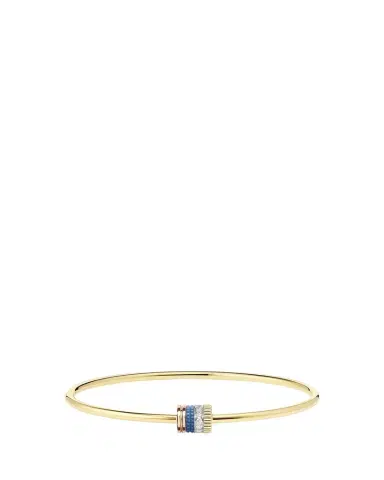 Boucheron 18K Yellow, Rose, and White Gold Quatre Blue Edition Bracelet with Diamonds | Thumbnail 1