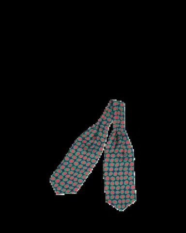 Charvet Men's Geometric Silk Neck Scarf | Thumbnail 2 Charvet Men's Geometric Silk Neck Scarf | Thumbnail 2