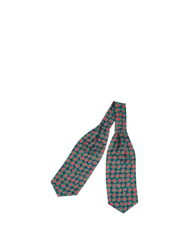 Charvet Men's Geometric Silk Neck Scarf | Thumbnail 1 Charvet Men's Geometric Silk Neck Scarf | Thumbnail 1