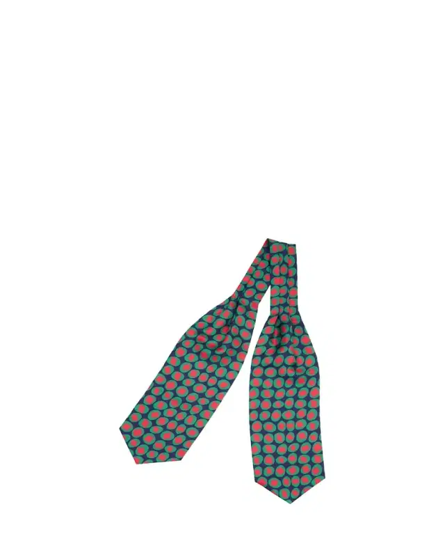 Charvet Men's Geometric Silk Neck Scarf