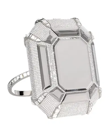 Judith Leiber Couture Emerald-Cut Ring Minaudiere | Thumbnail 1 Judith Leiber Couture Emerald-Cut Ring Minaudiere | Thumbnail 1