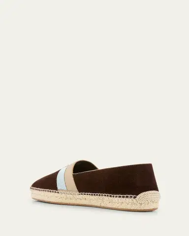Christian Louboutin Men's Alfarica Nubuck Leather Espadrilles | Thumbnail 4 Christian Louboutin Men's Alfarica Nubuck Leather Espadrilles | Thumbnail 4