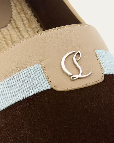 Christian Louboutin Men's Alfarica Nubuck Leather Espadrilles | Thumbnail 5 Christian Louboutin Men's Alfarica Nubuck Leather Espadrilles | Thumbnail 5