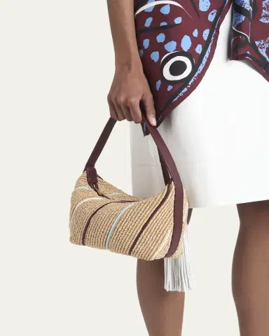 Bottega Veneta Wallace Mini Striped Shoulder Bag | Thumbnail 2