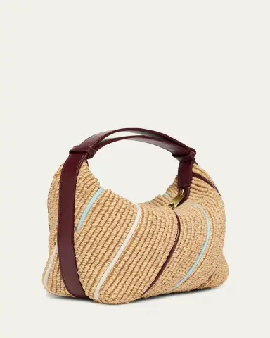 Bottega Veneta Wallace Mini Striped Shoulder Bag | Thumbnail 3