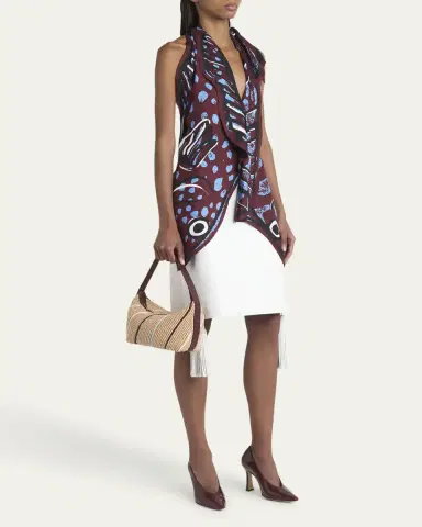 Bottega Veneta Wallace Mini Striped Shoulder Bag | Thumbnail 5