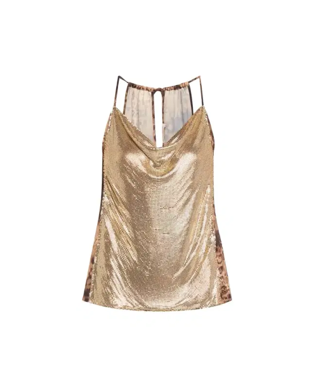 Cintia Chainmail Tank Top