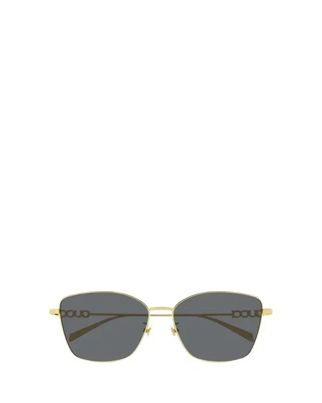 GG1805SA Logo-Print Metal Sunglasses