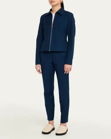 Lafayette 148 New York Zip-Front Tailored Jacket | Thumbnail 2 Lafayette 148 New York Zip-Front Tailored Jacket | Thumbnail 2