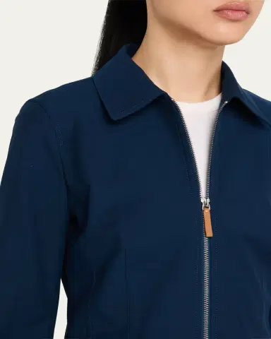 Lafayette 148 New York Zip-Front Tailored Jacket | Thumbnail 5 Lafayette 148 New York Zip-Front Tailored Jacket | Thumbnail 5