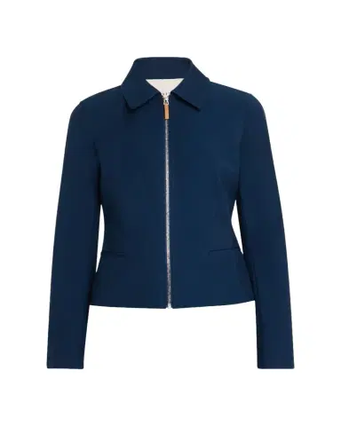 Lafayette 148 New York Zip-Front Tailored Jacket | Thumbnail 1 Lafayette 148 New York Zip-Front Tailored Jacket | Thumbnail 1