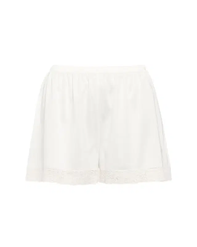 Eres Mineral Lace-Trim Cotton Shorts