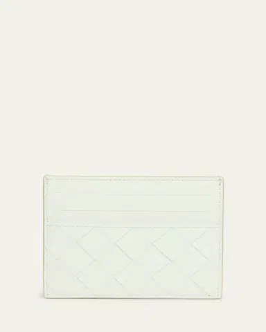 Bottega Veneta Intrecciato Leather Card Holder | Thumbnail 3