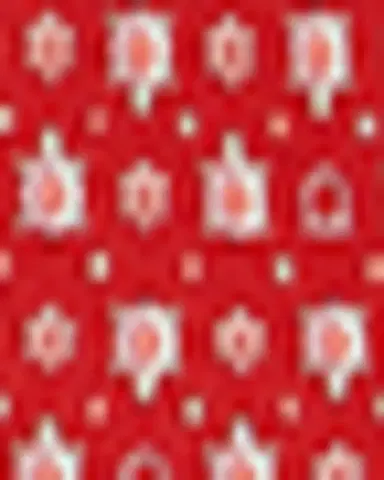 Ferragamo Men's Gancini Turtle Micro-Print Tie | Thumbnail 3