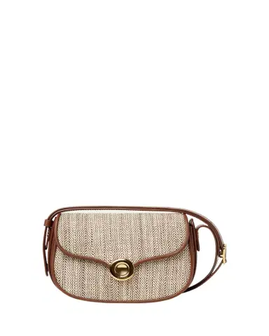 Loro Piana Mini Ghiera Chevron Bag in Silk Blend | Thumbnail 1 Loro Piana Mini Ghiera Chevron Bag in Silk Blend | Thumbnail 1