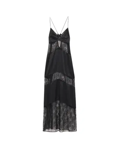 Livy Sully Floral Lace & Silk Satin Maxi Dress | Thumbnail 1 Livy Sully Floral Lace & Silk Satin Maxi Dress | Thumbnail 1