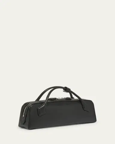 Alaïa Le Teckel Top-Handle Bag in Grained Leather | Thumbnail 3 Alaïa Le Teckel Top-Handle Bag in Grained Leather | Thumbnail 3