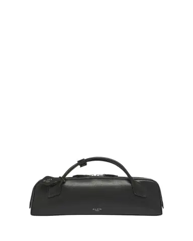 Alaïa Le Teckel Top-Handle Bag in Grained Leather | Thumbnail 1 Alaïa Le Teckel Top-Handle Bag in Grained Leather | Thumbnail 1