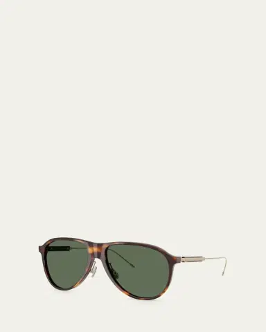 Brunello Cucinelli 0BC4011S Acetate Aviator Sunglasses | Thumbnail 3 Brunello Cucinelli 0BC4011S Acetate Aviator Sunglasses | Thumbnail 3