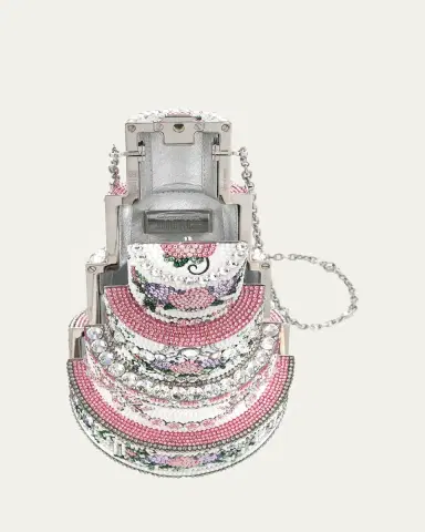 Judith Leiber Couture Tie The Knot Tiered Cake Clutch Bag | Thumbnail 4 Judith Leiber Couture Tie The Knot Tiered Cake Clutch Bag | Thumbnail 4