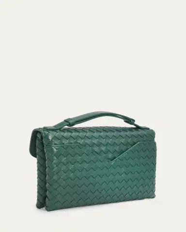Bottega Veneta Knot Lock Leather Top-Handle Bag | Thumbnail 7 Bottega Veneta Knot Lock Leather Top-Handle Bag | Thumbnail 7