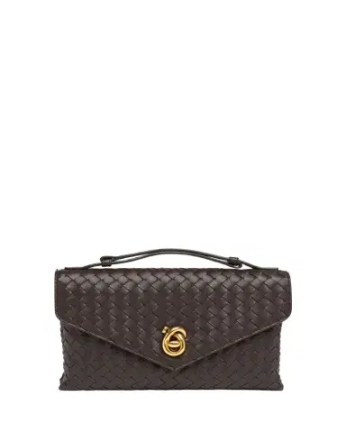 Bottega Veneta Knot Lock Leather Top-Handle Bag | Thumbnail 1 Bottega Veneta Knot Lock Leather Top-Handle Bag | Thumbnail 1
