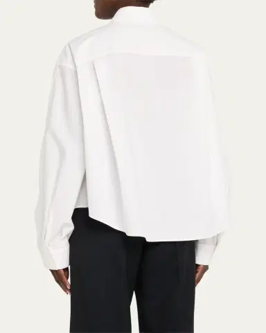 anOnlyChild Bartley Poplin Cotton Shirt | Thumbnail 3