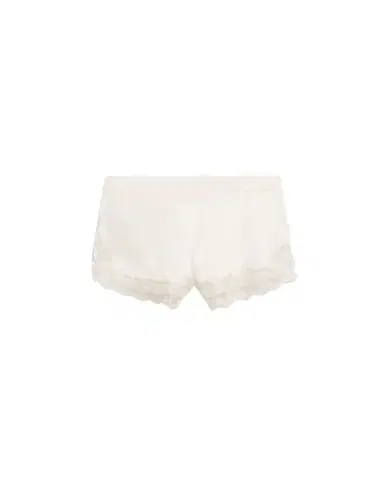 Simone Pérèle Love Me Lace-Trim Silk Sleep Shorts | Thumbnail 1 Simone Pérèle Love Me Lace-Trim Silk Sleep Shorts | Thumbnail 1