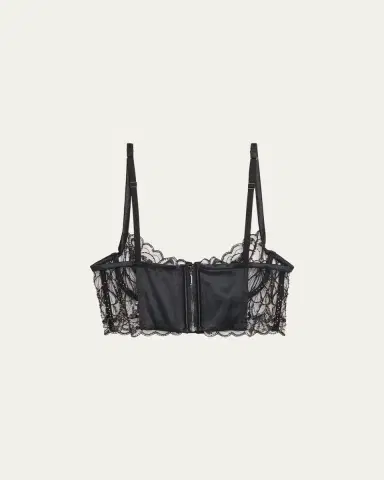 Livy Paradis Bead-Embroidered Sheer Bustier | Thumbnail 2 Livy Paradis Bead-Embroidered Sheer Bustier | Thumbnail 2