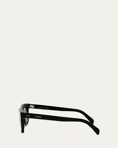 Celine Men's Celine Thin Acetate Square Sunglasses | Thumbnail 4 Celine Men's Celine Thin Acetate Square Sunglasses | Thumbnail 4