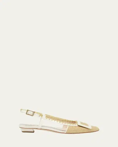Roger Vivier Belle Vivier Buckle Slingback Pumps | Thumbnail 4