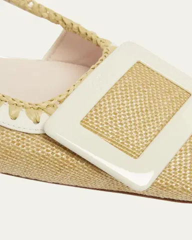 Roger Vivier Belle Vivier Buckle Slingback Pumps | Thumbnail 6