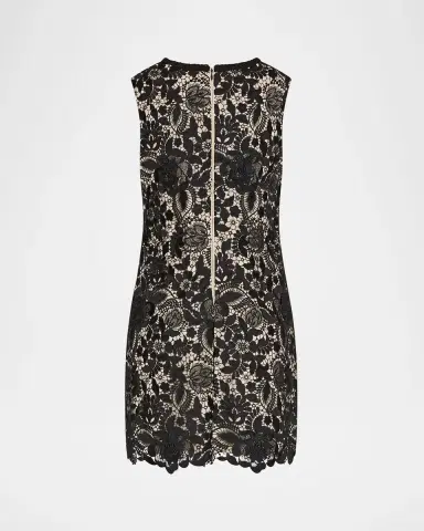 Milly 3D Garden Lace Mini Dress | Thumbnail 2