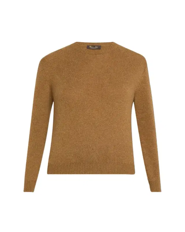 Fobello Crewneck Baby Cashmere Top