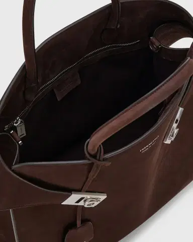Ferragamo Men's Hug Leather Tote Bag | Thumbnail 3 Ferragamo Men's Hug Leather Tote Bag | Thumbnail 3