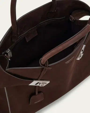 Ferragamo Men's Hug Leather Tote Bag | Thumbnail 8 Ferragamo Men's Hug Leather Tote Bag | Thumbnail 8