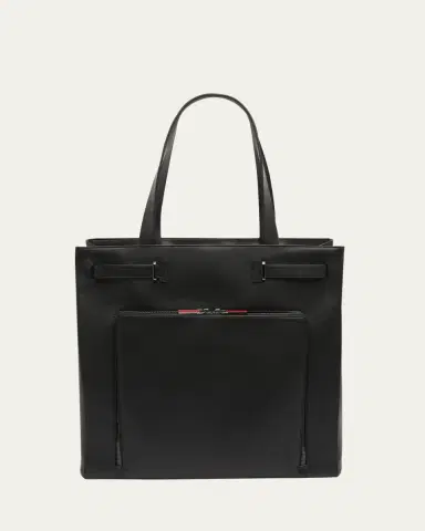 Christian Louboutin Men's Kyipouch Leather Tote Bag | Thumbnail 4 Christian Louboutin Men's Kyipouch Leather Tote Bag | Thumbnail 4
