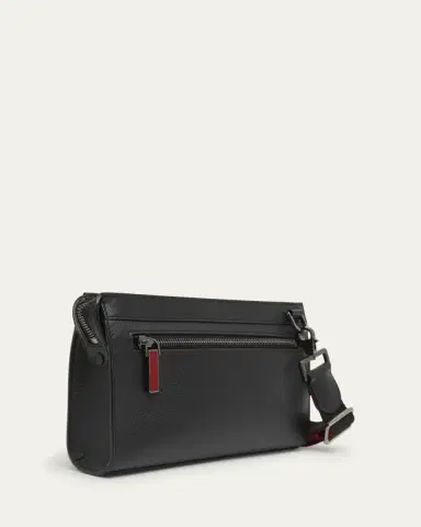 Christian Louboutin Men's Funky Leather Empire Spikes Crossbody Bag | Thumbnail 5 Christian Louboutin Men's Funky Leather Empire Spikes Crossbody Bag | Thumbnail 5