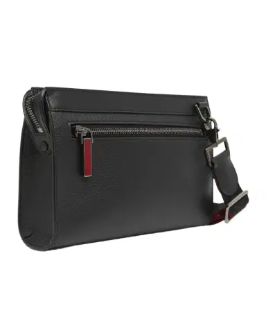 Christian Louboutin Men's Funky Leather Empire Spikes Crossbody Bag | Thumbnail 1 Christian Louboutin Men's Funky Leather Empire Spikes Crossbody Bag | Thumbnail 1