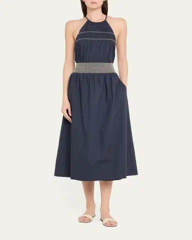 Ramy Brook Melanie High-Neck Midi Dress | Thumbnail 2 Ramy Brook Melanie High-Neck Midi Dress | Thumbnail 2