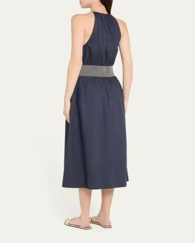 Ramy Brook Melanie High-Neck Midi Dress | Thumbnail 3 Ramy Brook Melanie High-Neck Midi Dress | Thumbnail 3