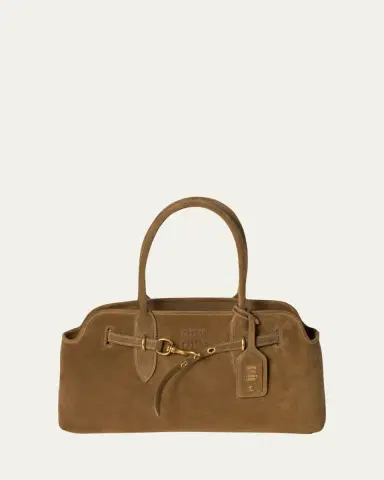 Miu Miu Aventure Suede Shoulder Bag | Thumbnail 6 Miu Miu Aventure Suede Shoulder Bag | Thumbnail 6