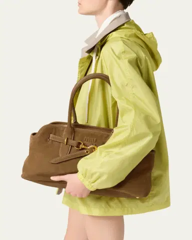 Miu Miu Aventure Suede Shoulder Bag | Thumbnail 7 Miu Miu Aventure Suede Shoulder Bag | Thumbnail 7