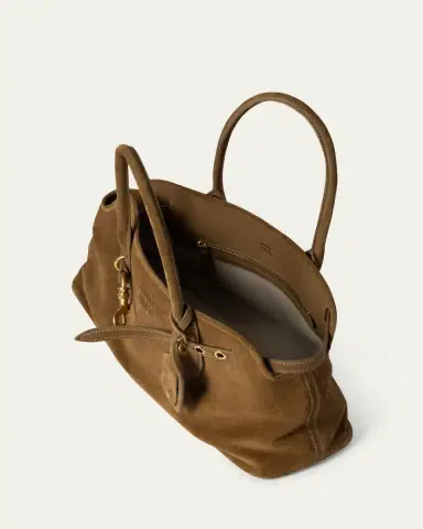 Miu Miu Aventure Suede Shoulder Bag | Thumbnail 9 Miu Miu Aventure Suede Shoulder Bag | Thumbnail 9
